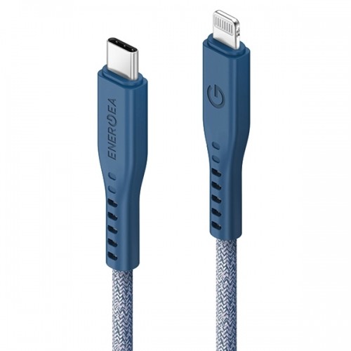 ENERGEA kabel Flow USB-C - Lightning C94 MFI 1.5m niebieski|blue 60W 3A PD Fast Charge image 2