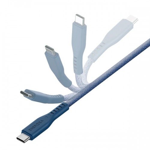 ENERGEA kabel Flow USB-C - Lightning C94 MFI 1.5m niebieski|blue 60W 3A PD Fast Charge image 3