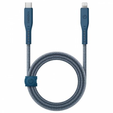 ENERGEA kabel Flow USB-C - Lightning C94 MFI 1.5m niebieski|blue 60W 3A PD Fast Charge