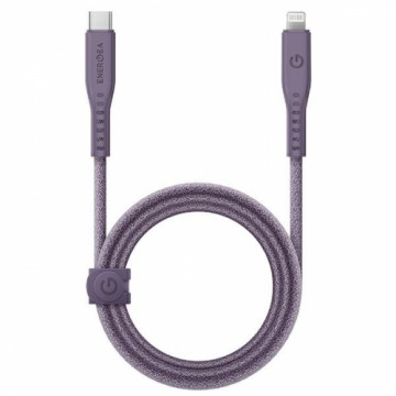 ENERGEA kabel Flow USB-C - Lightning C94 MFI 1.5m fioletowy|purple 60W 3A PD Fast Charge