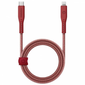 ENERGEA kabel Flow USB-C - Lightning C94 MFI 1.5m czerwony|red 60W 3A PD Fast Charge