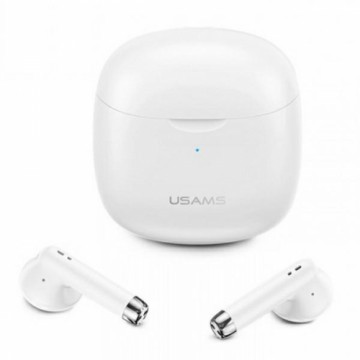 USAMS Słuchawki Bluetooth 5.0 TWS IA series bezprzewodowe biały|white BHUIA02 (US-IA04)