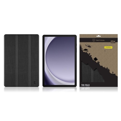 Tactical Book Tri Fold Case for Samsung Galaxy TAB A9+ 11" Black image 3
