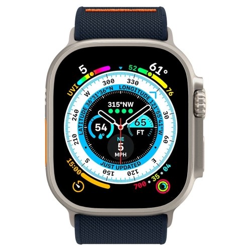 Spigen Fit Lite Apple Watch 4|5|6|7|SE |Ultra 42|44|45|49 mm granatowy|navy AMP05984 image 3