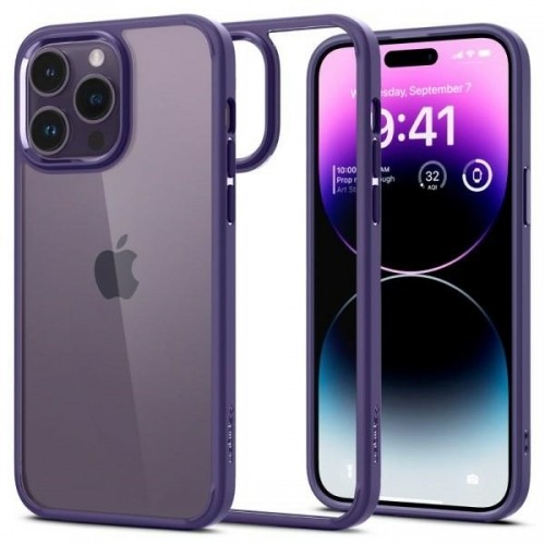 Spigen Ultra Hybrid iPhone 14 Pro 6,1" fioletowy|deep purple ACS05577 image 1