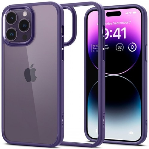Spigen Ultra Hybrid iPhone 14 Pro Max 6,7" fioletowy|deep purple ACS05574 image 1
