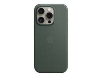 Apple  
         
       iPhone 15 Pro FineWoven Case with MagSafe - Evergreen