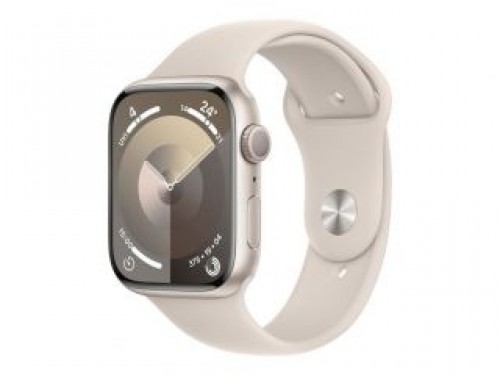 Apple  
         
       Watch Series 9 Smart watch GPS (satellite) Always-On Retina 45mm Waterproof image 1