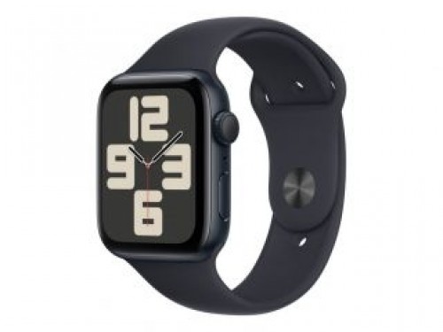 Apple  
         
       Watch SE GPS 44mm Midnight Aluminium Case with Midnight Sport Band - S/M image 1