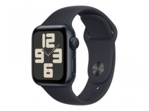 Apple  
         
       Watch SE GPS 40mm Midnight Aluminium Case with Midnight Sport Band - S/M image 1