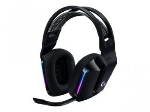 Logitech  
         
       Belaidės Žaidimų ausinės  G733, LIGHTSPEED, RGB, Juodos image 1