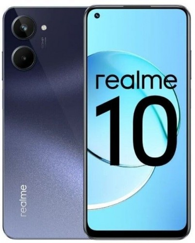 Realme  
         
       10 8/128GB 4G RUSH BLACK RMX3630 image 1