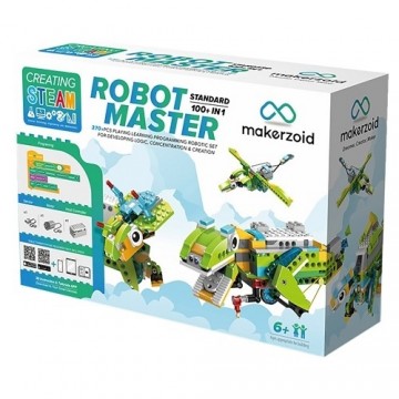 Sol-expert MAKERZOID Robot Master Standard Programmable Toys Building Kit 100in1