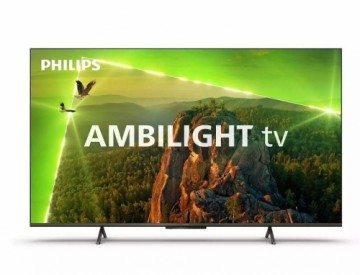 TV Set|PHILIPS|50"|4K/Smart|3840x2160|Wireless LAN|Bluetooth|Chrome|50PUS8118/12
