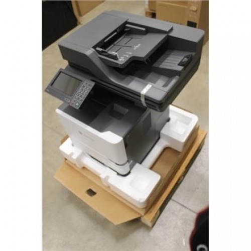 SALE OUT.  Lexmark Mono Laser  Multifunctional Printer A4 Grey/ black USED AS DEMO image 1