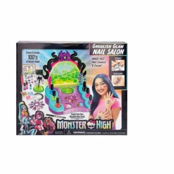 Pinypon Детский набор для макияжа Monster High Glam Ghoulish Ногти