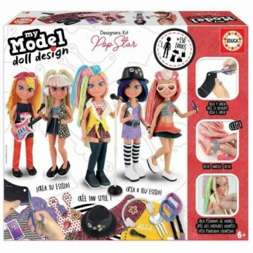 Spēlētāji Educa My Model Doll Design Pop Star (FR) (1 Daudzums)