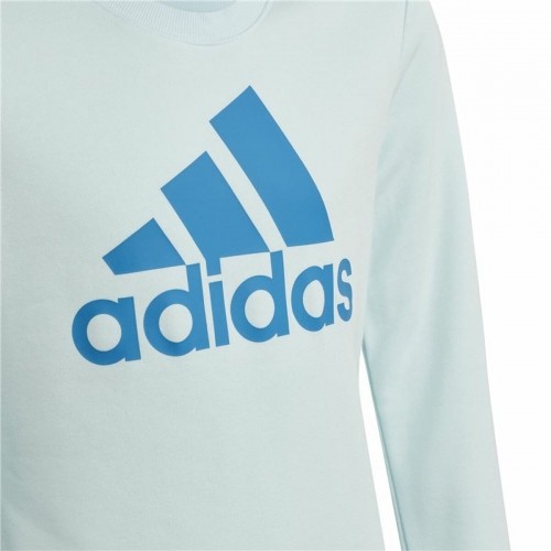 Džemperis Meitenēm Bez Kapuces Adidas Essentials Gaiši Zils image 4
