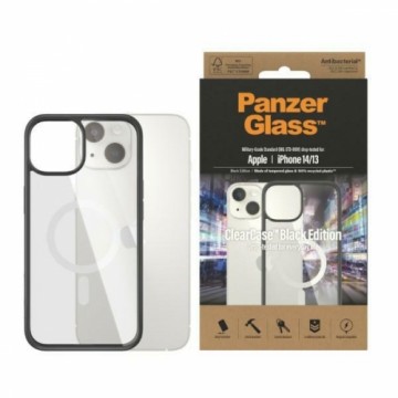 PanzerGlass ClearCase MagSafe iPhone 14|13 6,1" Antibacterial czarny|black 0413