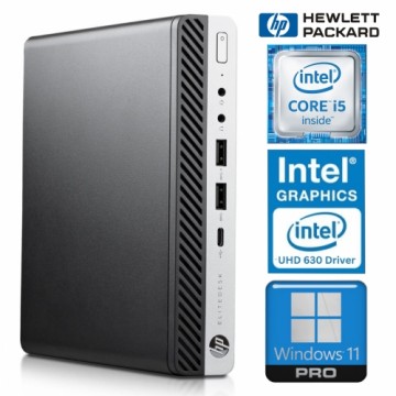 Hewlett-packard HP 800 G5 Desktop Mini i5-9500T 32GB 1TB SSD M.2 NVME WIN11Pro
