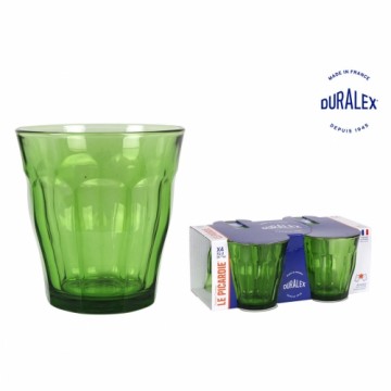 Glāžu komplekts Duralex Picardie Zaļš 310 ml (4 gb.)