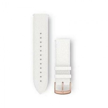 Garmin Acc, vivomove HR Band, Italian White Leather, one-size