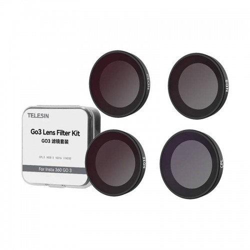 Lens filter Set CPL|ND8|ND16|ND32 Telesin for Insta360 GO3 image 5