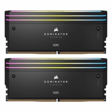 Corsair Dominator Titanium Schwarz 96GB (2x48GB) DDR5-6600 XMP Arbeitsspeicher, CL32, 1.4V