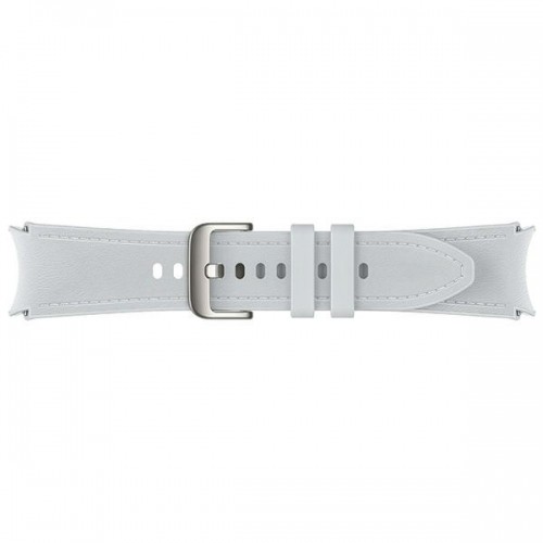 Pasek Hybrid Eco-Leather Band Samsung ET-SHR95SSEGEU do Watch6 20mm S|M srebrny|silver image 4