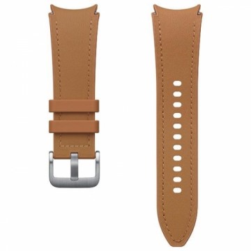 Pasek Hybrid Eco-Leather Band Samsung ET-SHR95SDEGEU do Watch6 20mm S|M camel