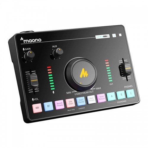 Maono Audio Mixer & Sound Card AMC2 Neo image 1
