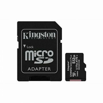 Mikro SD Atmiņas karte ar Adapteri Kingston SDCS2 512GB