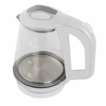 Чайник Esperanza EKK024W Белый Cтекло Пластик 1500 W 1,7 L