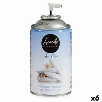 Acorde Air Freshener Refills Tīras Drēbes 250 ml (6 gb.)