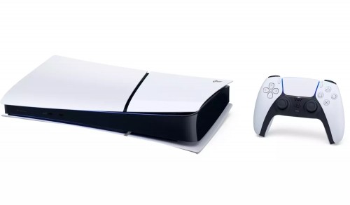 Sony Playstation 5 Slim 1TB Digital Edition (PS5) White image 2