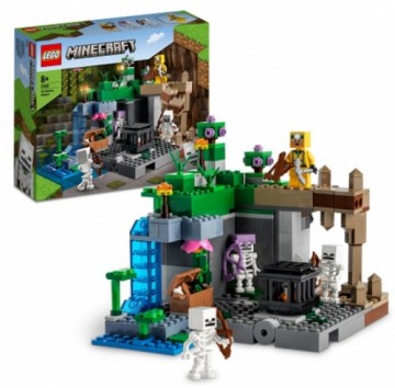 LEGO 21189 Minecraft The Sceleton Dungeon Set Konstruktors