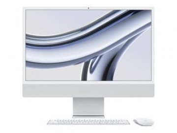Apple  
         
       iMac 24” 4.5K Retina,   M3 8C CPU, 10C GPU/8GB/256GB SSD/Silver/SWE