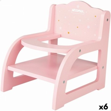 Кресло для кукол Woomax Розовый (6 штук)