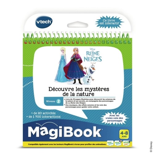 Piezīmju klade Vtech THE QUEEN OF SNOW 2  Discover the Mysteries of Nat image 1