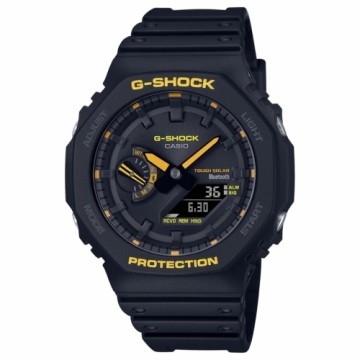 Vīriešu Pulkstenis Casio G-Shock OAK EVOLUTION - CAUTION YELLOW SERIE Melns (Ø 44,5 mm)