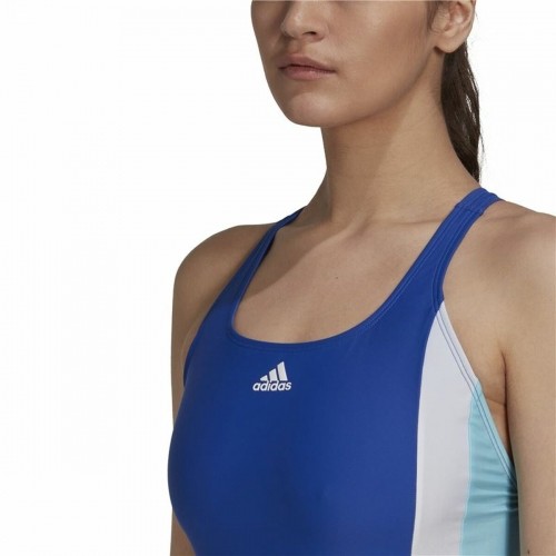 Sieviešu Peldkostīms Adidas Colorblock Zils image 3
