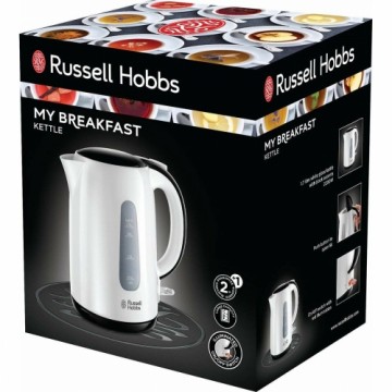 Чайник Russell Hobbs 25070-70 Белый Чёрный Пластик 2200 W 1,7 L