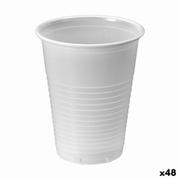 Vairākkārt lietojamu glāžu komplekts Algon Balts 25 Daudzums 220 ml (48 gb.)