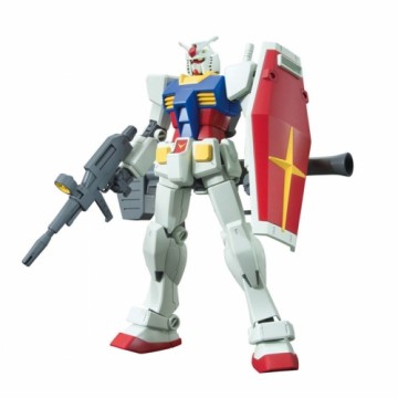Kolekcionējamas figūras Bandai HGUC Gundam 13 cm PVC Daudzkrāsains Plastmasa Hguc Gundam (1 Daudzums)