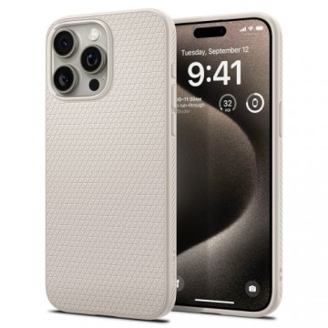 OEM Case SPIGEN Liquid Air ACS07212 for Iphone 15 Pro Max - Natural Titanum