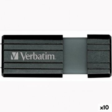 USB Zibatmiņa Verbatim Store'n'go Pinstripe Melns 8 GB