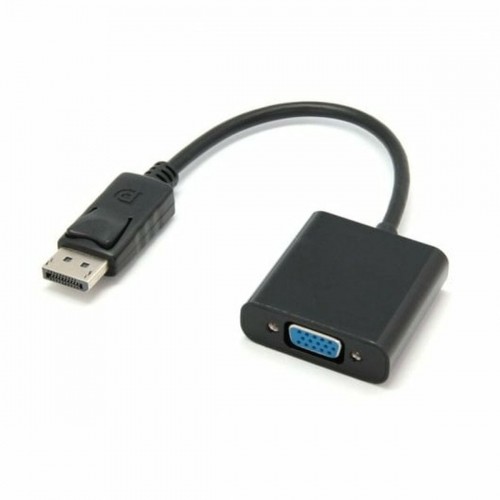 Адаптер для DisplayPort на VGA PcCom Essential Чёрный 15 cm image 1