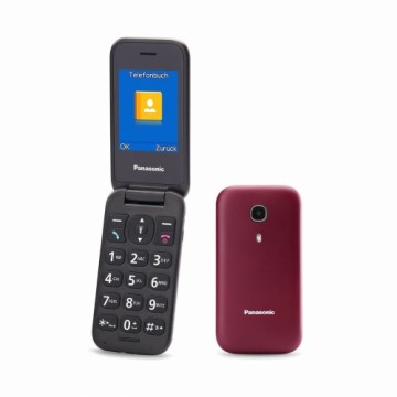 Мобильный телефон Panasonic KXTU400EXR Красный Бордовый