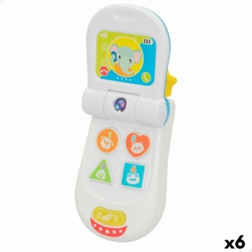 Rotaļlietu telefons Winfun 7 x 13,5 x 4,1 cm (6 gb.)
