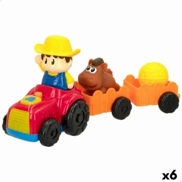 Toy tractor Winfun 5 Daudzums 31,5 x 13 x 8,5 cm (6 gb.)